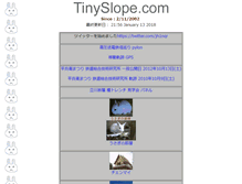 Tablet Screenshot of cts.tinyslope.com